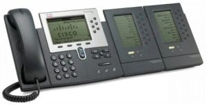اتصال 2 ماژول توسعه کلید 7915 به تلفن سیسکو